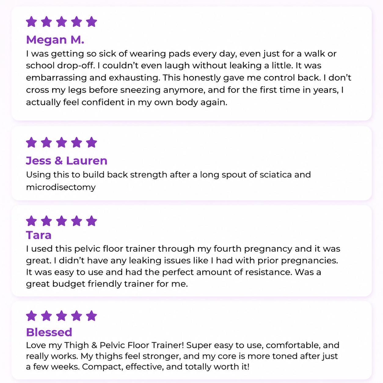 Revia™ Pelvic Recovery Support Trainer